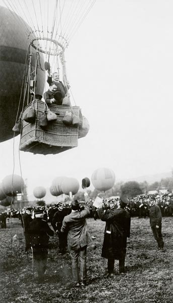 Beginn der größten Ballonwettfahrt der Welt