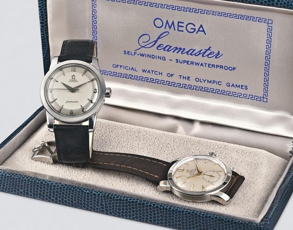 Os primeiros relógios OMEGA Seamaster