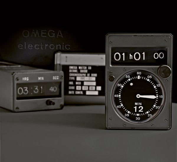 อุปกรณ์บอกเวลาของ OMEGA ที่ใช้บนเครื่องบินคองคอร์ด
