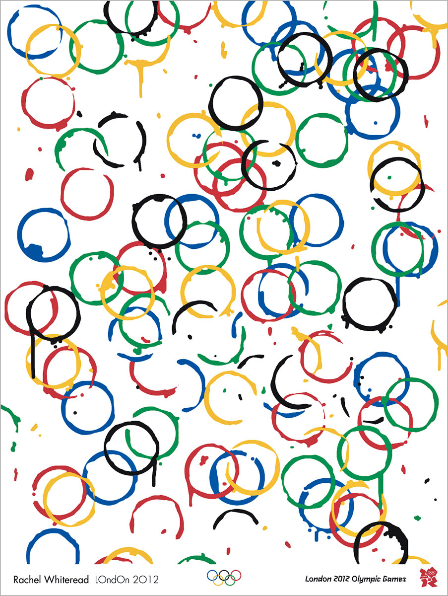 Poster van de Olympische Spelen van Londen in 2012