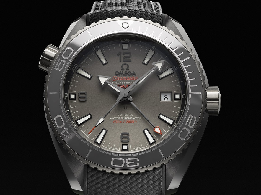 Omega discount seamaster gray