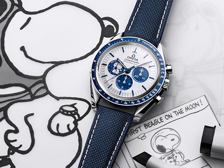Speedmaster “Silver Snoopy Award” 50Th Anniversary Watches | OMEGA US®