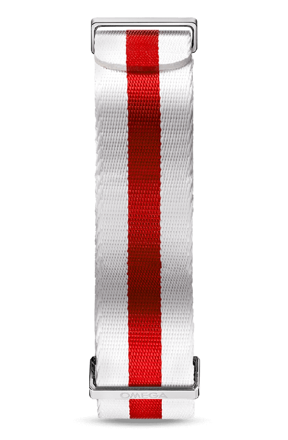 Red white deals nato strap