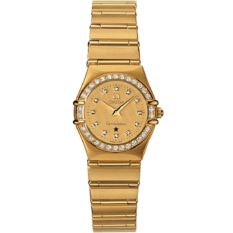 Constellation Yellow gold Diamonds Watch 1167.15.00 OMEGA US