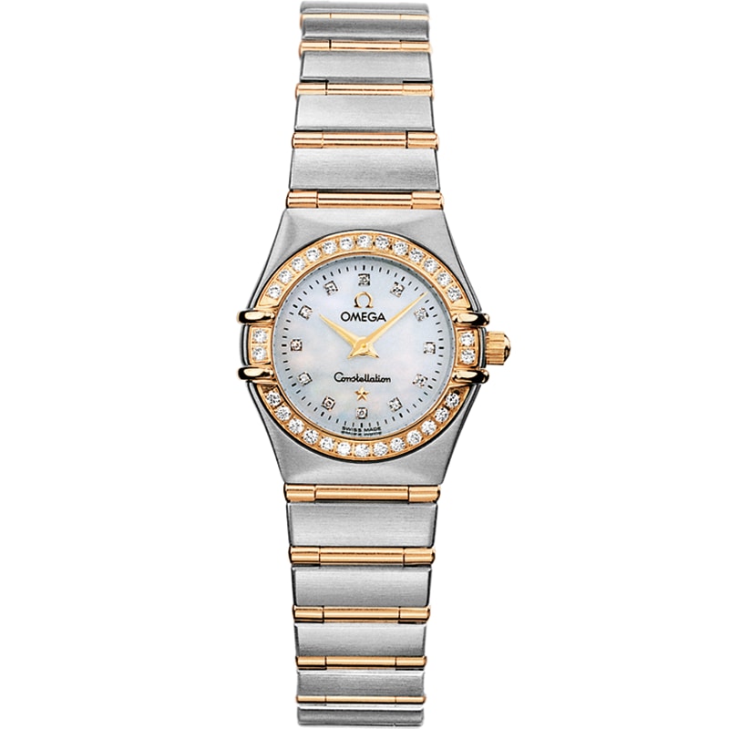 Constellation Steel yellow gold Diamonds Watch 1267.75.00