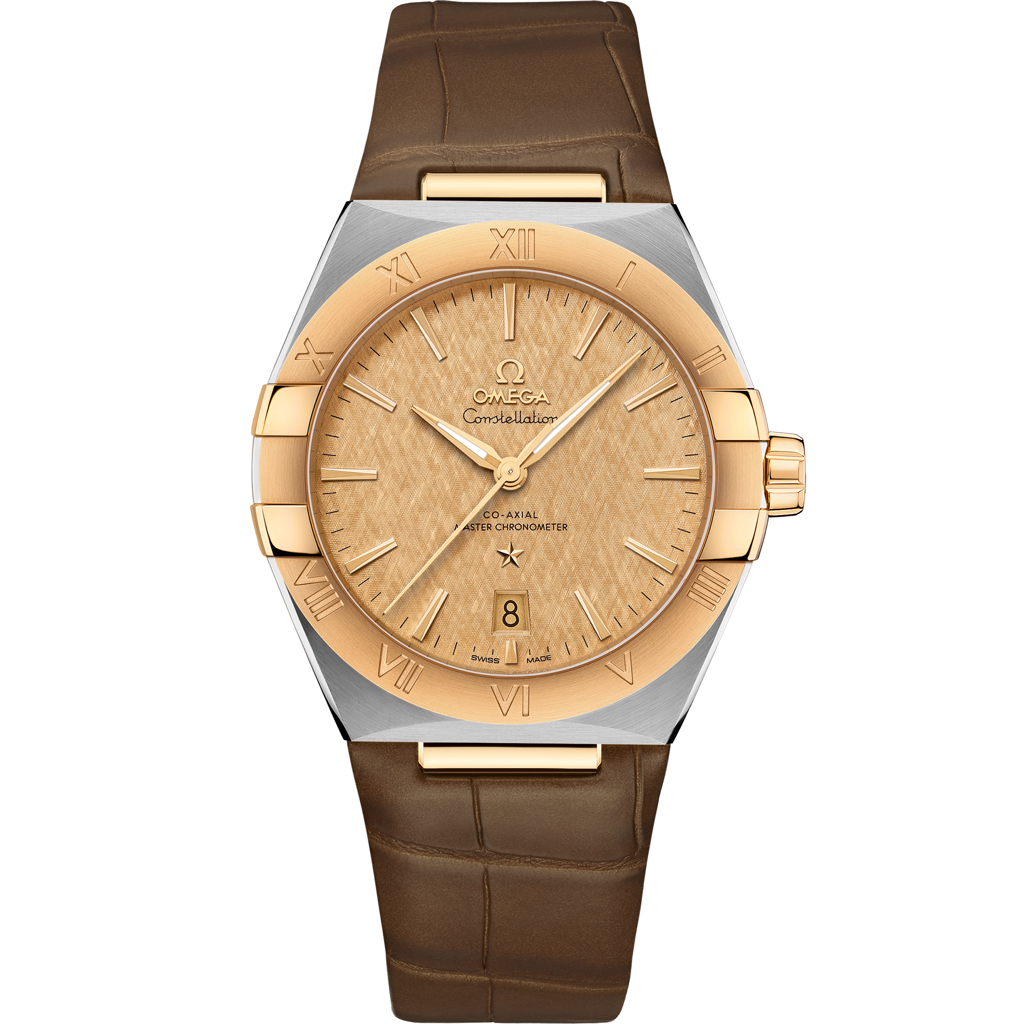 Omega 2025 constellation leather