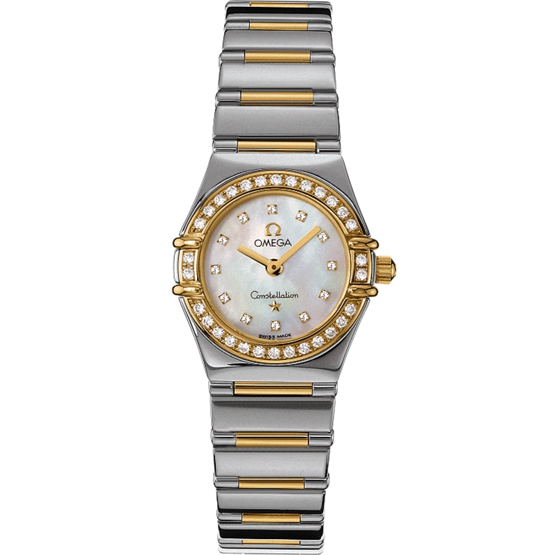 Constellation Steel - yellow gold Diamonds Watch 1365.75.00 | OMEGA US®
