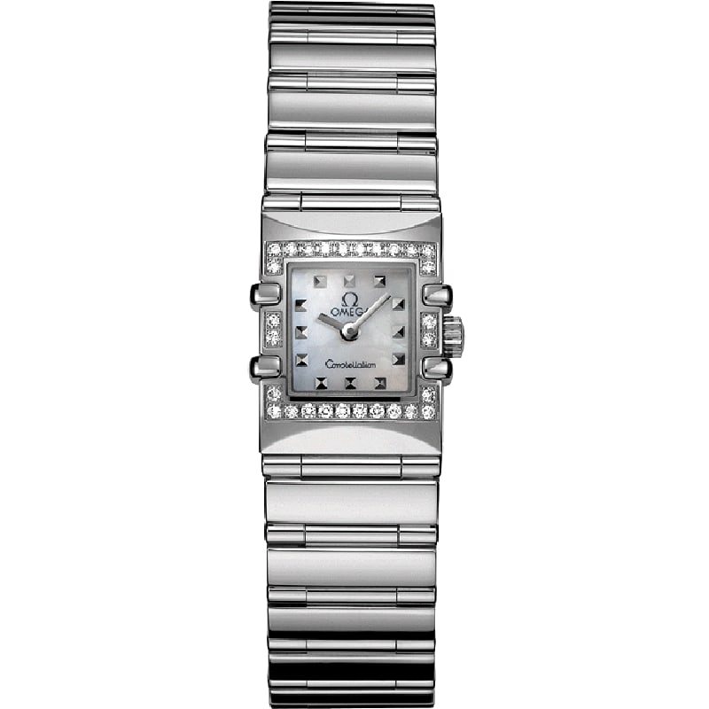 Constellation Steel Diamonds Watch 1537.71.00 | OMEGA US®