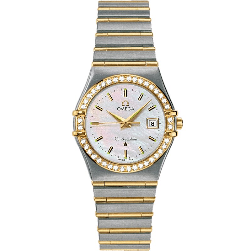 Constellation Steel - yellow gold Date Watch 1287.70.00 | OMEGA US®