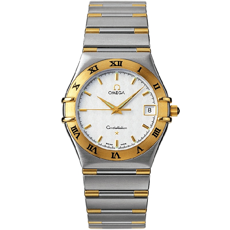 Constellation Steel - yellow gold Date Watch 1312.30.00 | OMEGA US®
