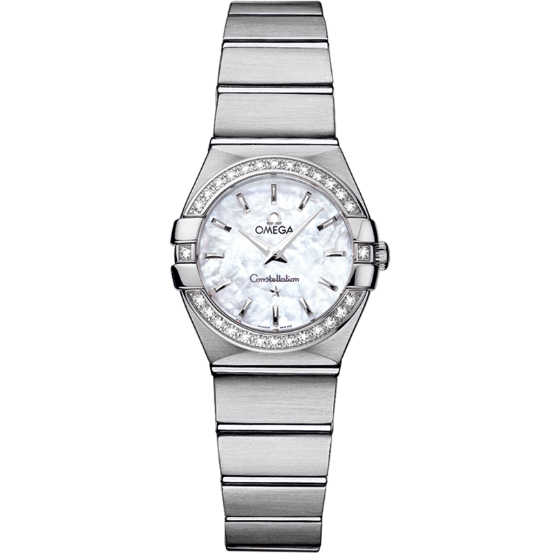 Omega constellation diamond on sale price