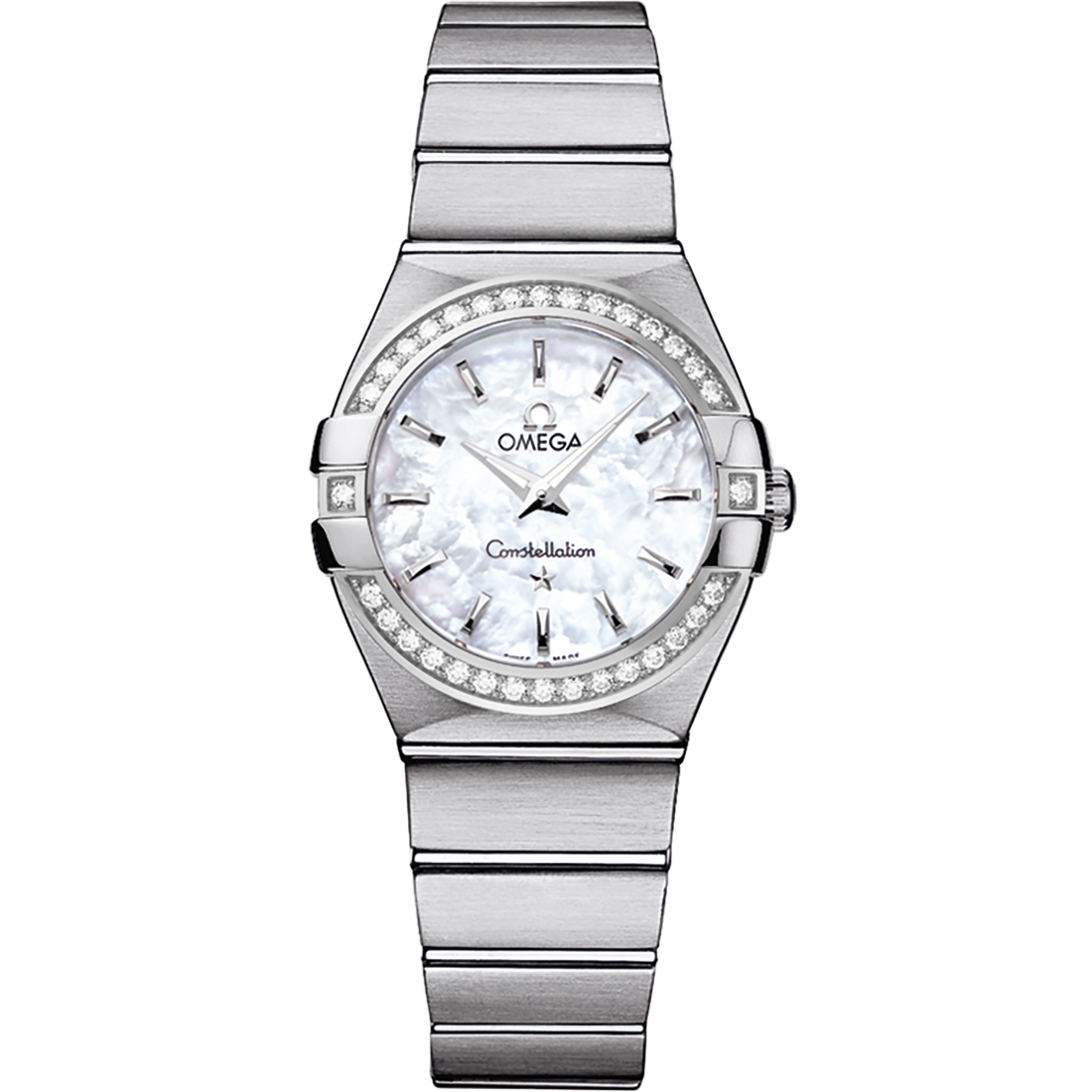 Constellation Steel Diamonds Watch 123.15.27.60.05.001 | OMEGA US®