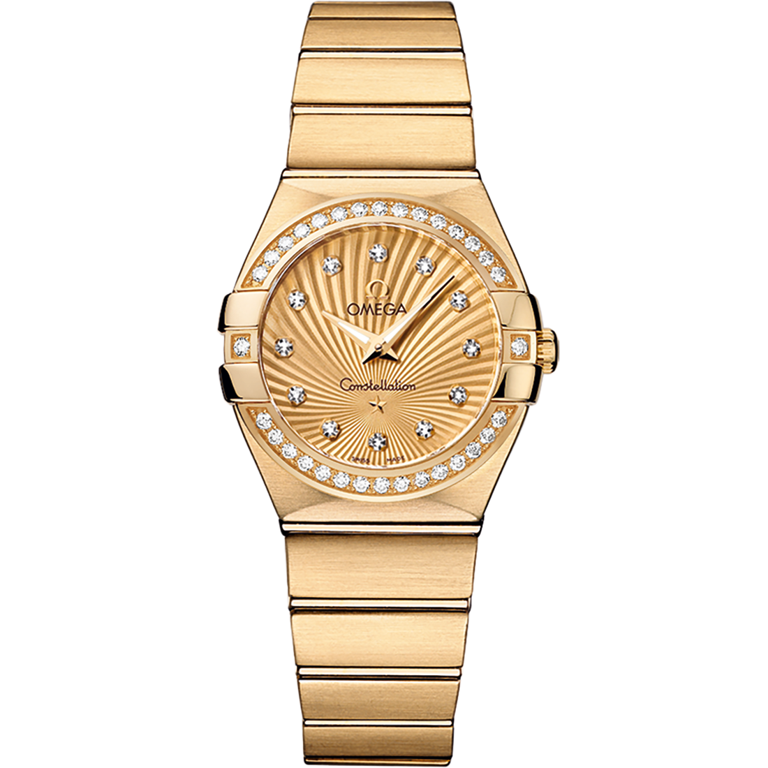 Constellation Yellow gold Diamonds Watch 123.55.27.60.58.001