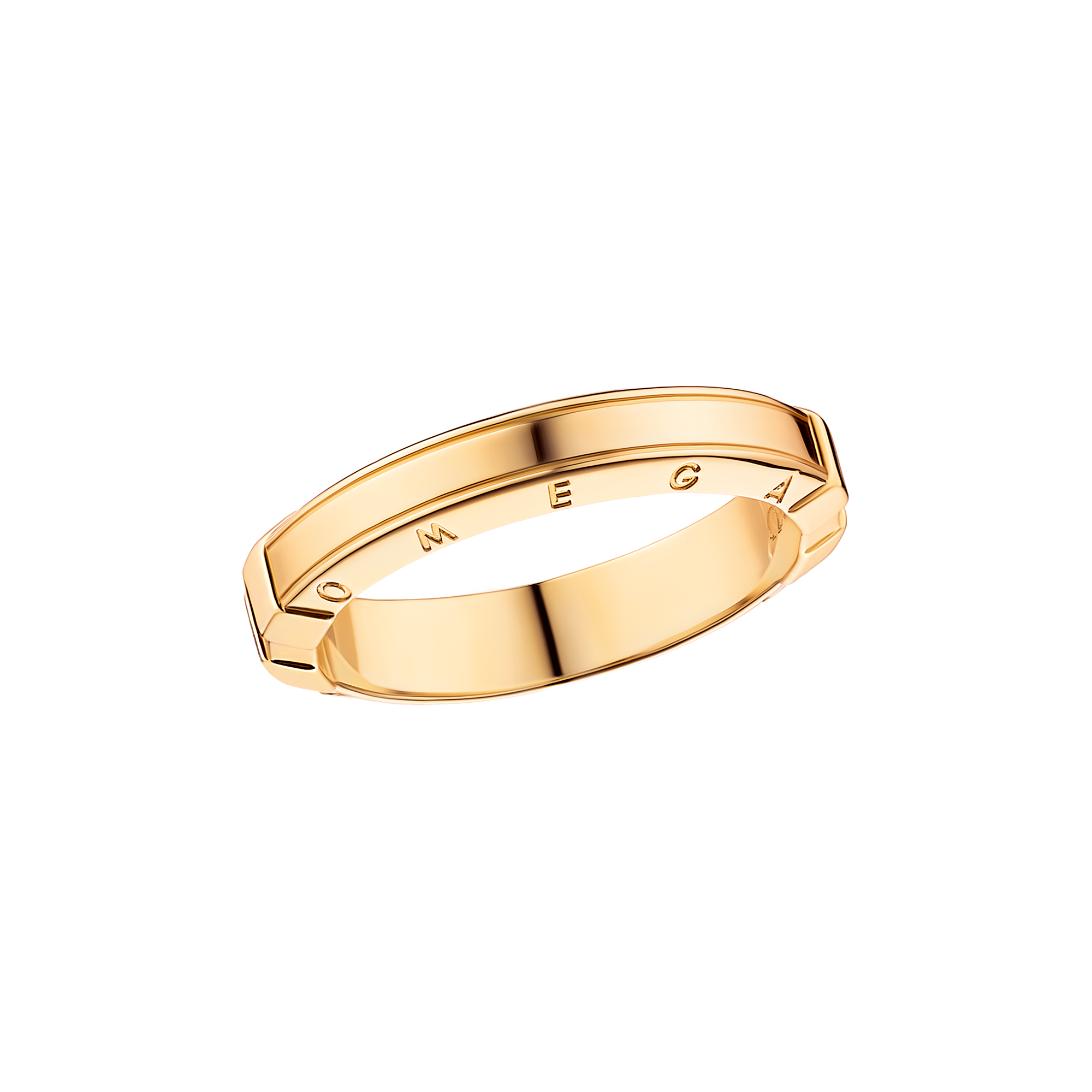 Men s ring in 18K yellow gold Ring R48BBA01001XX OMEGA US