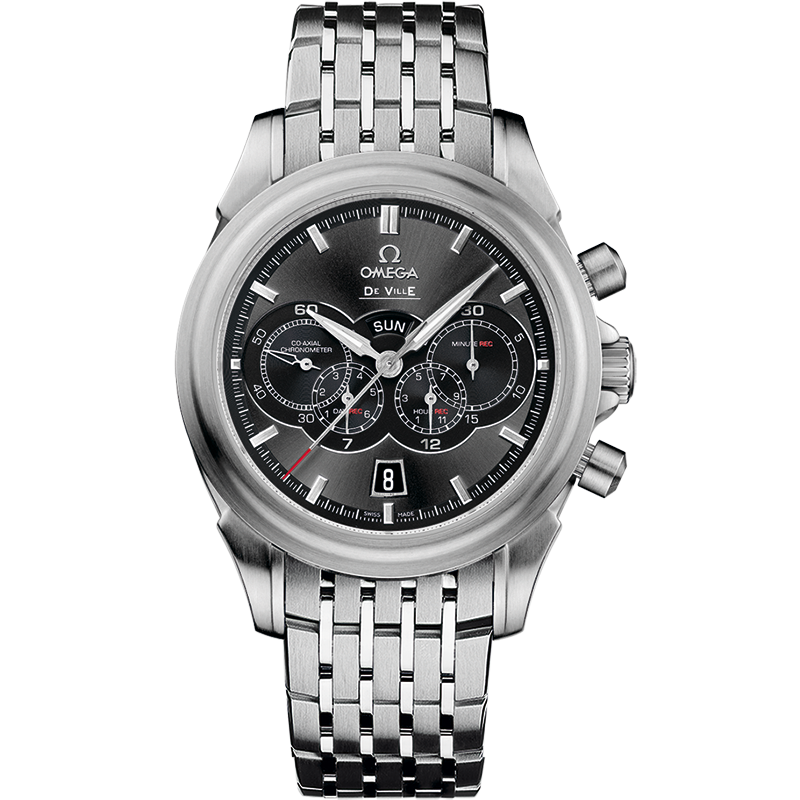 Chronoscope De Ville Steel Chronograph Watch 422.10.41.52.06.001 OMEGA US