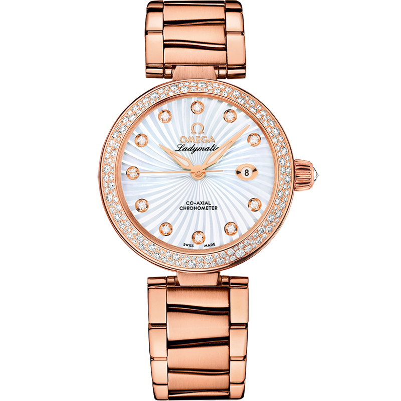 Omega deville hot sale ladymatic diamond