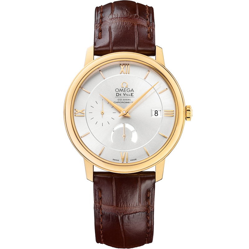 Prestige De Ville Yellow gold Chronometer Watch 424.53.40.21 