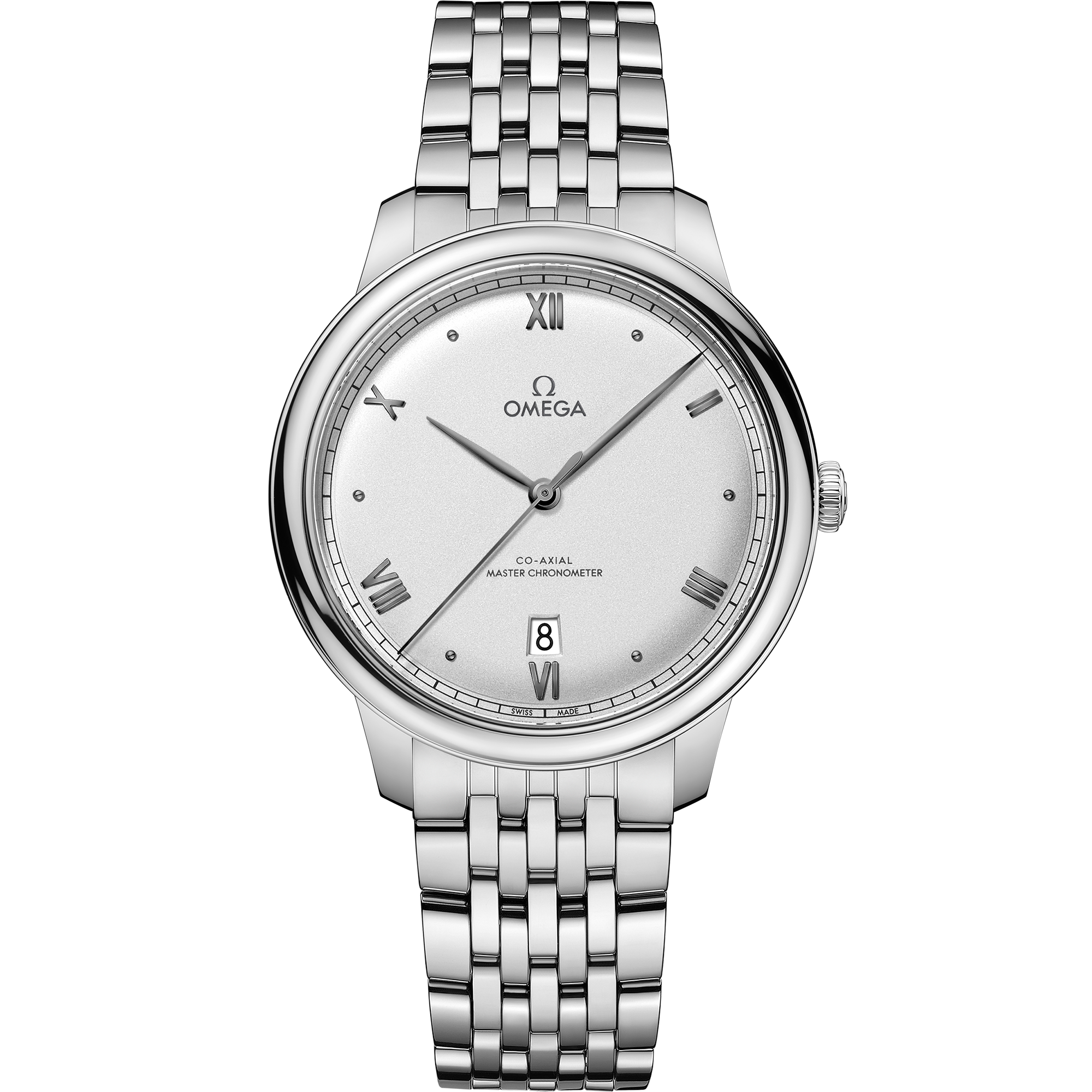 Prestige De Ville Steel Chronometer Watch 434.10.40.20.02.001 