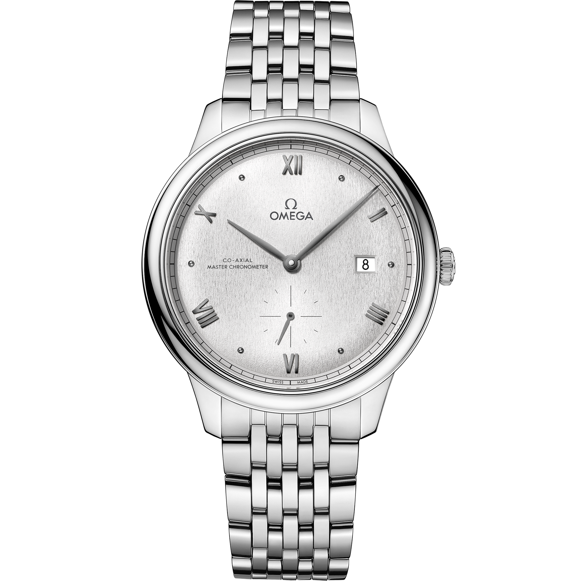 Prestige De Ville Steel Chronometer Watch 434.10.41.20.02.001 