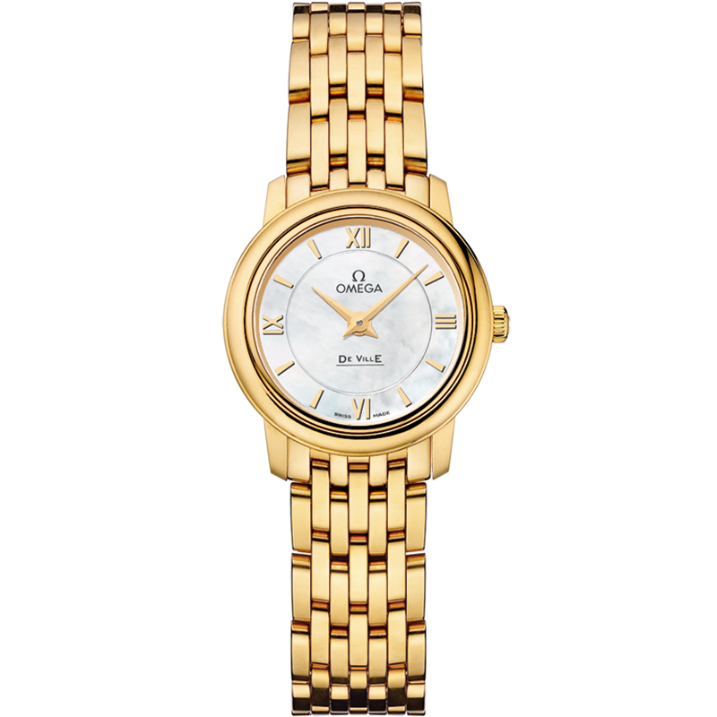 De Ville Prestige 24.4 mm yellow gold on yellow gold Omega