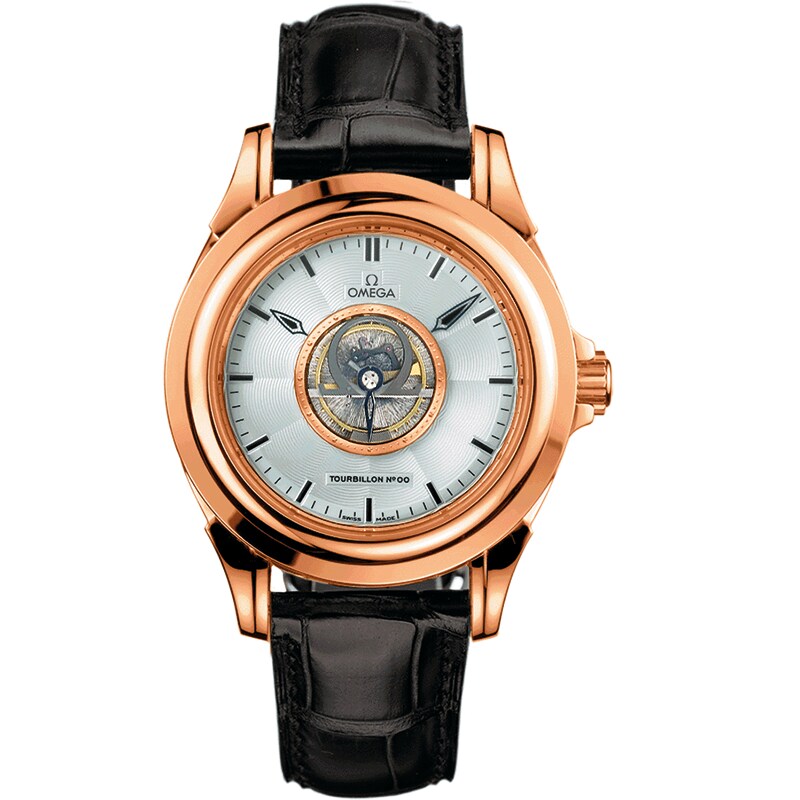 Omega central outlet tourbillon