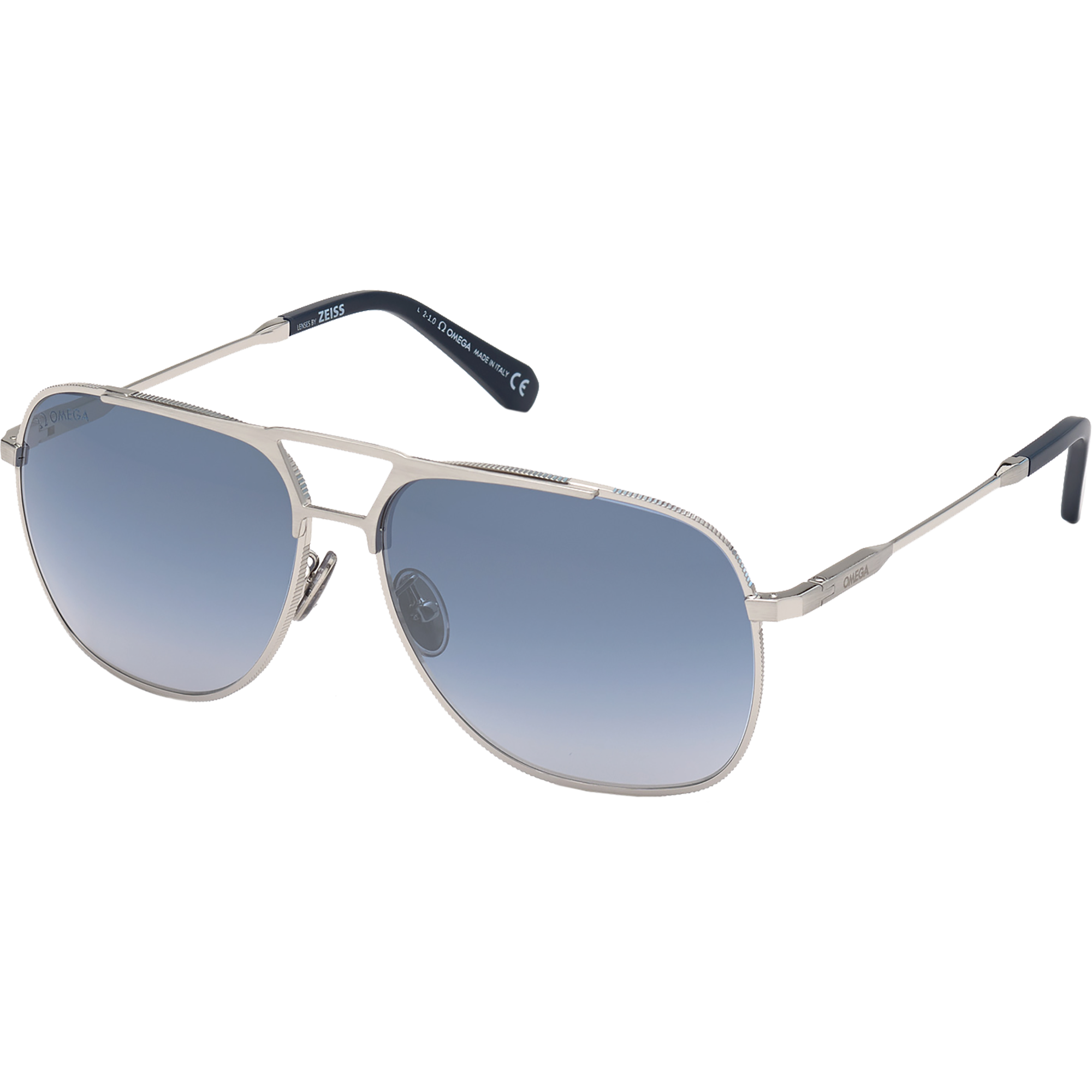 Pilot style Sunglasses OM0018-H6116X | OMEGA US®