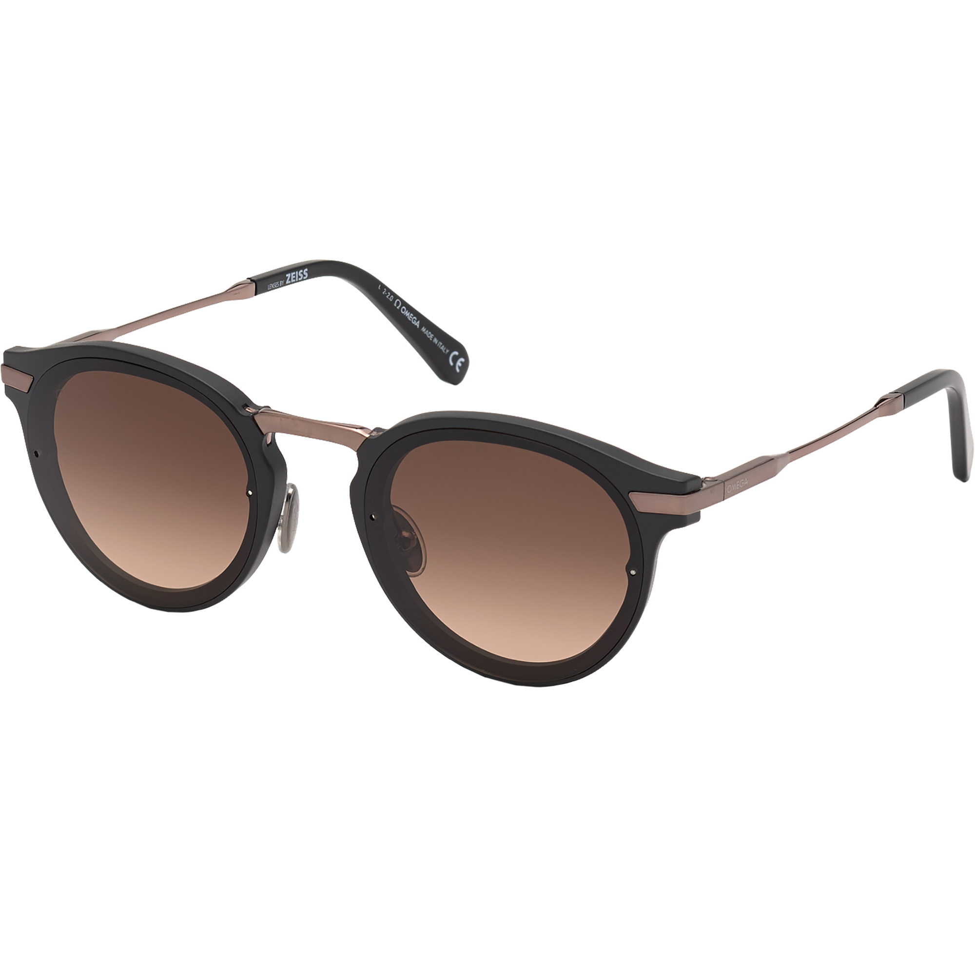 Round style Man Sunglasses OM0029-H5402F | OMEGA®