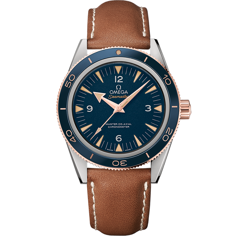 Omega seamaster 300 titanium sedna gold sale