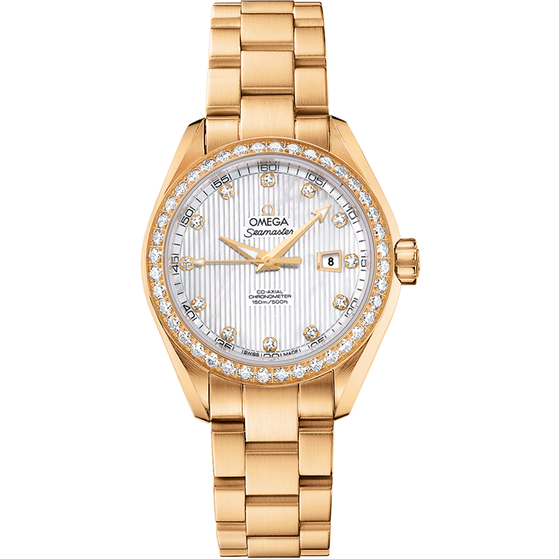 Aqua Terra 150M Seamaster Yellow gold Chronometer Watch