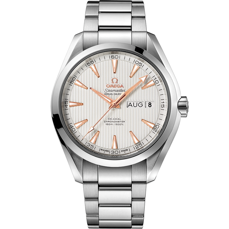 Omega seamaster aqua deals terra annual calendar 43mm