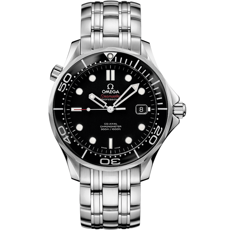 Diver 300M Seamaster Steel Chronometer Watch 212.30.41.20.01.003 | OMEGA US®