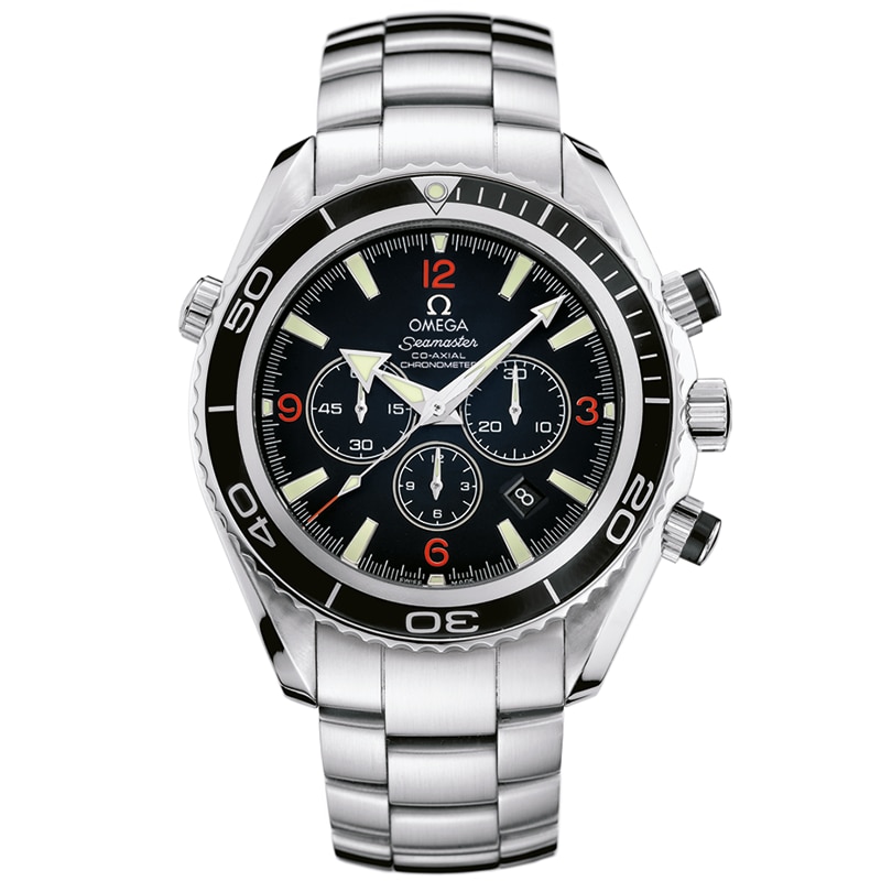 Planet Ocean 600M Seamaster Steel Chronograph Watch 2210.51.00 | OMEGA US®