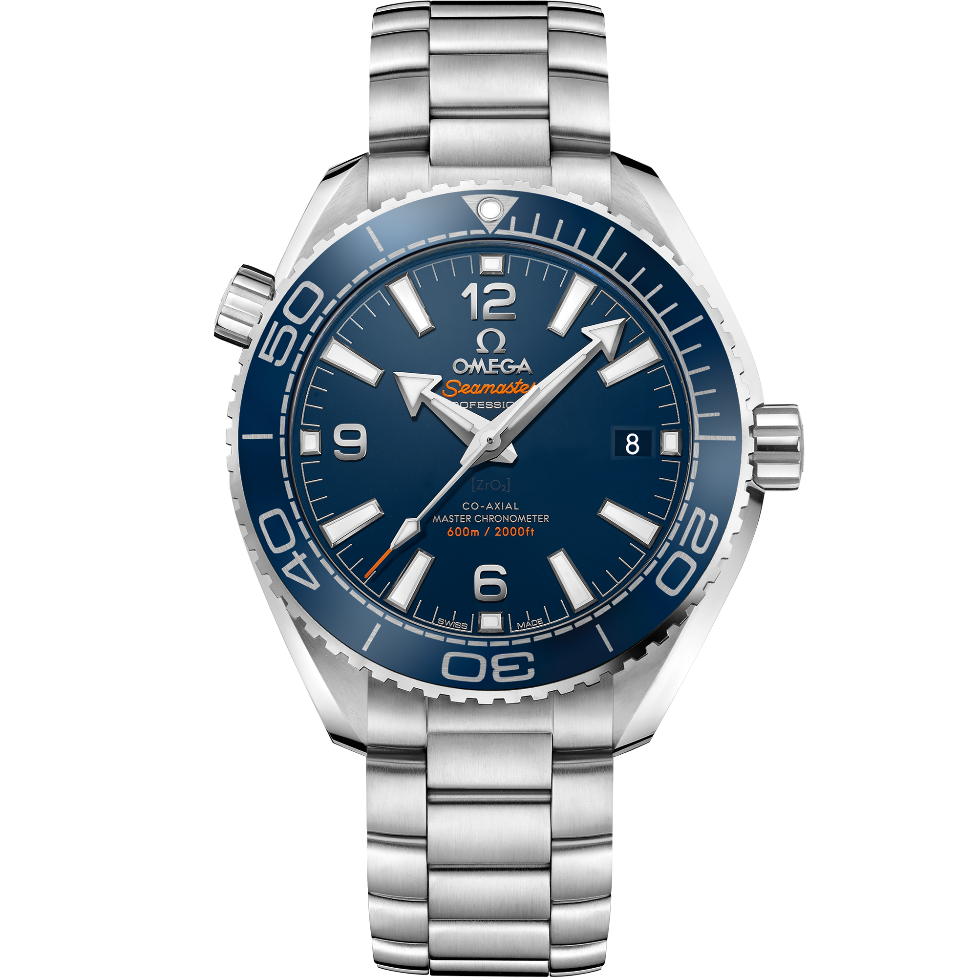 Planet Ocean 600M Seamaster Steel Chronometer Watch 215.30.40.20.03.001 |  OMEGA US®