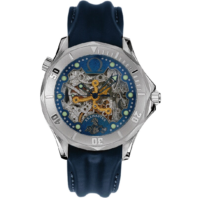 Omega skeleton outlet watch price