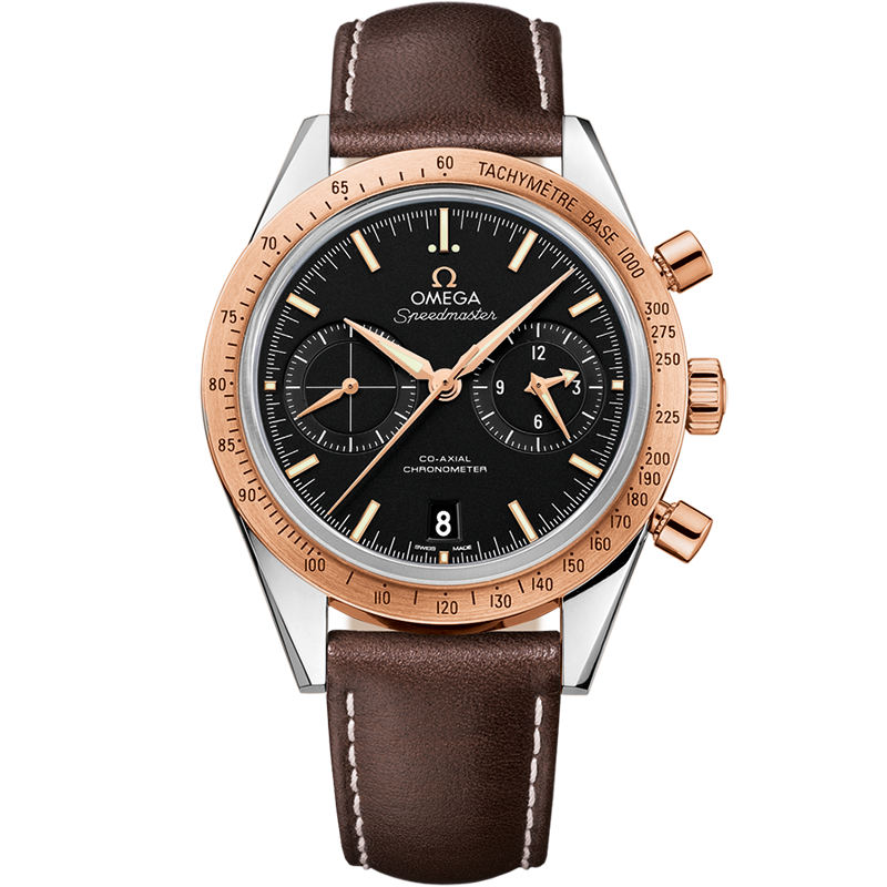 Speedmaster 57 Speedmaster Steel red gold Chronograph Watch