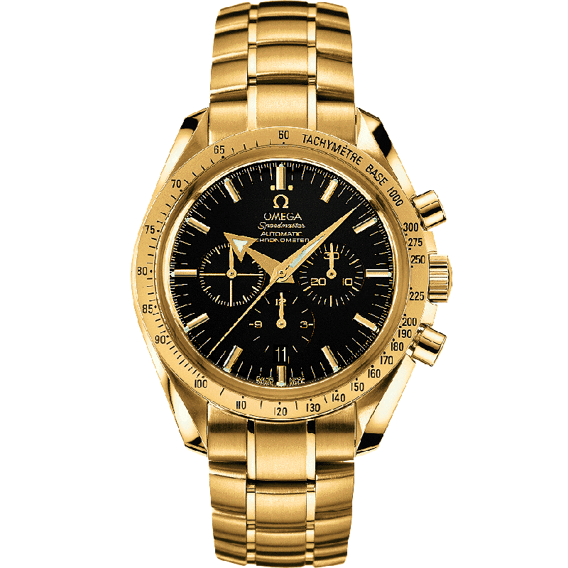 Omega speedmaster hot sale yellow gold