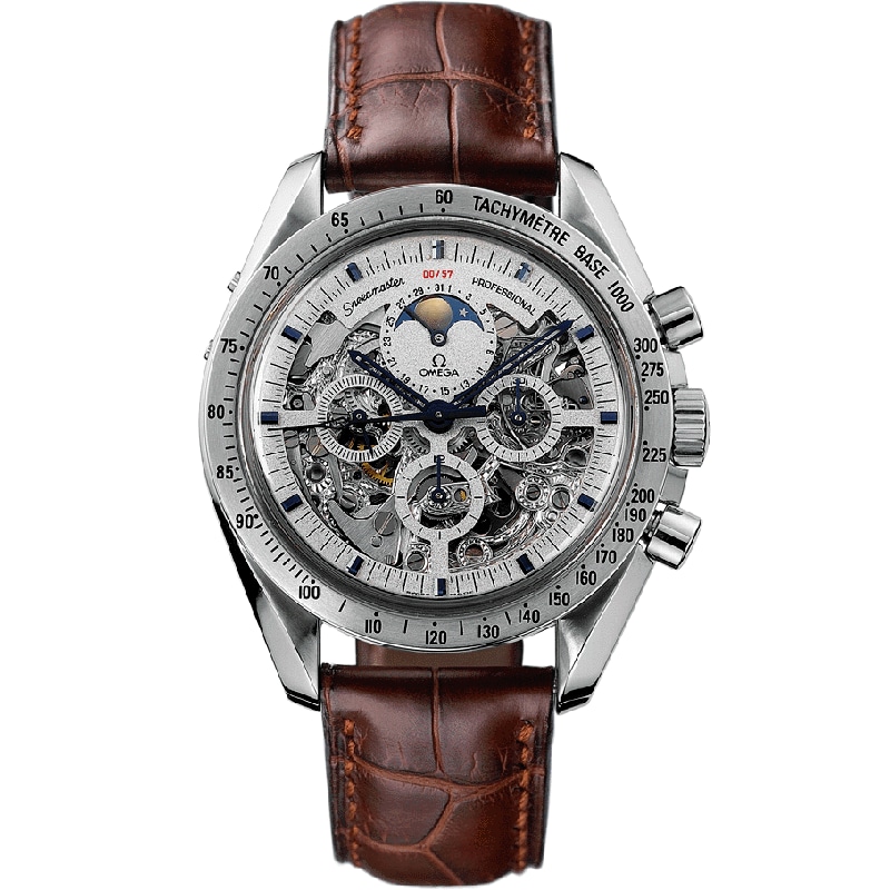 Speedmaster Platinum Chronograph Watch 3688.30.32 OMEGA US