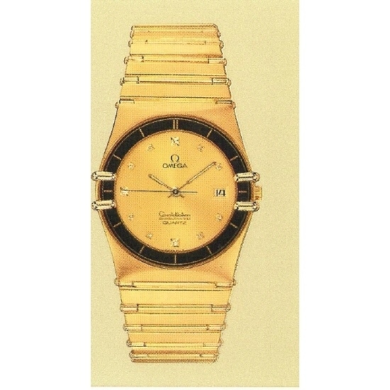 131.20.29.20.58.001 Omega Manhattan Yellow Gold & Steel Women's Watch