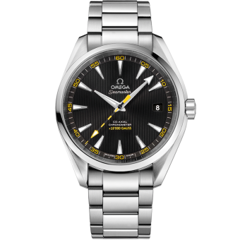 Omega aqua terra black dial new arrivals