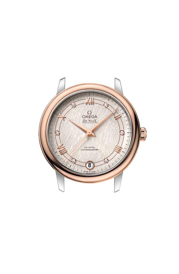 Prestige De Ville Steel - red gold Chronometer Watch 424.23.33.20.52.003 |  OMEGA US®