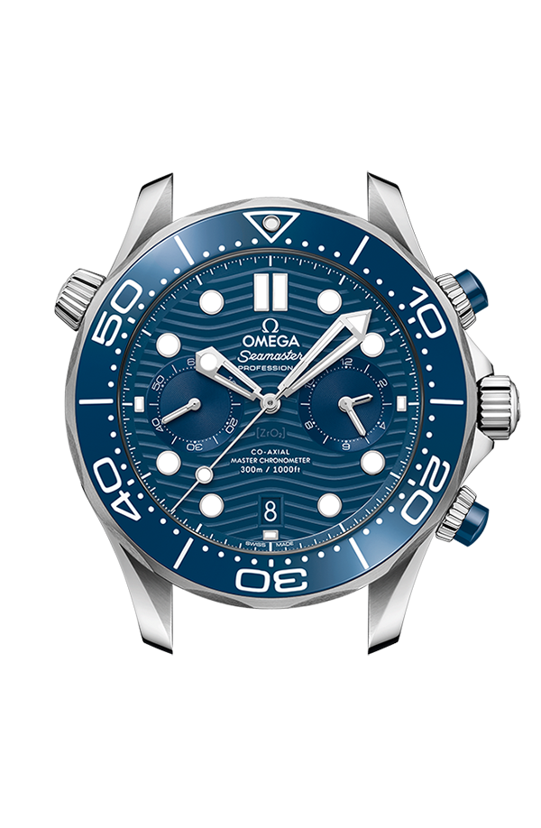 Omega Diver 300M 44 mm Watch in Blue Dial