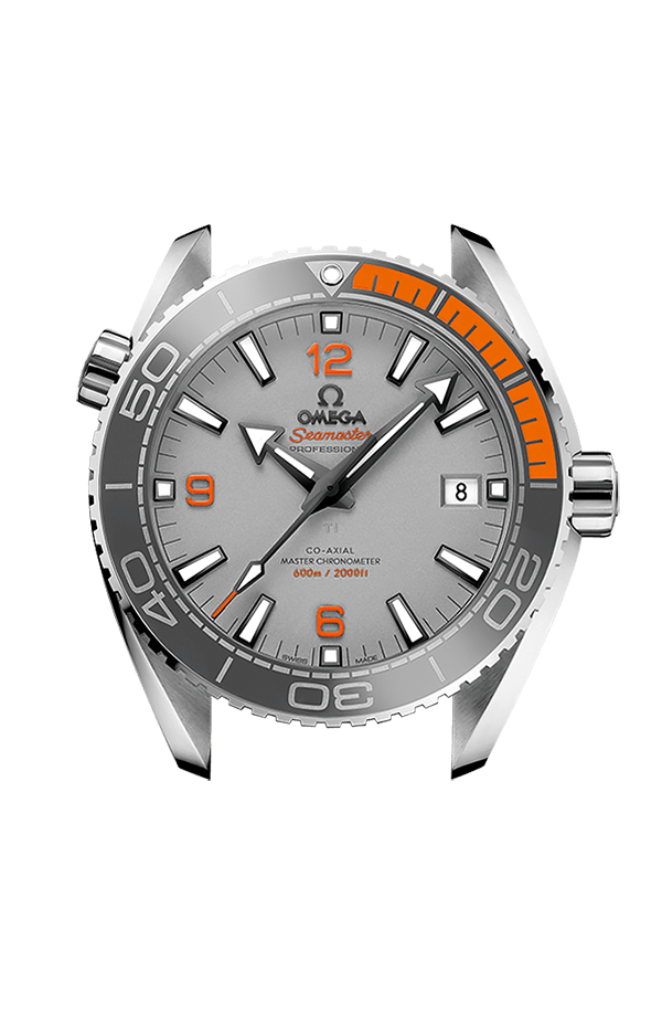 Omega Seamaster Planet Ocean 600M Co-Axial Master 43.5mm Chronometer Black  Dial & Bezel Leather Strap 215.33.44.21.01.001 - BRAND NEW