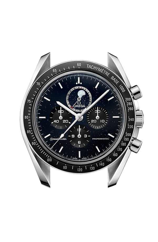 Moonphase Speedmaster Steel Chronograph Watch 311.30.44.32.01.001