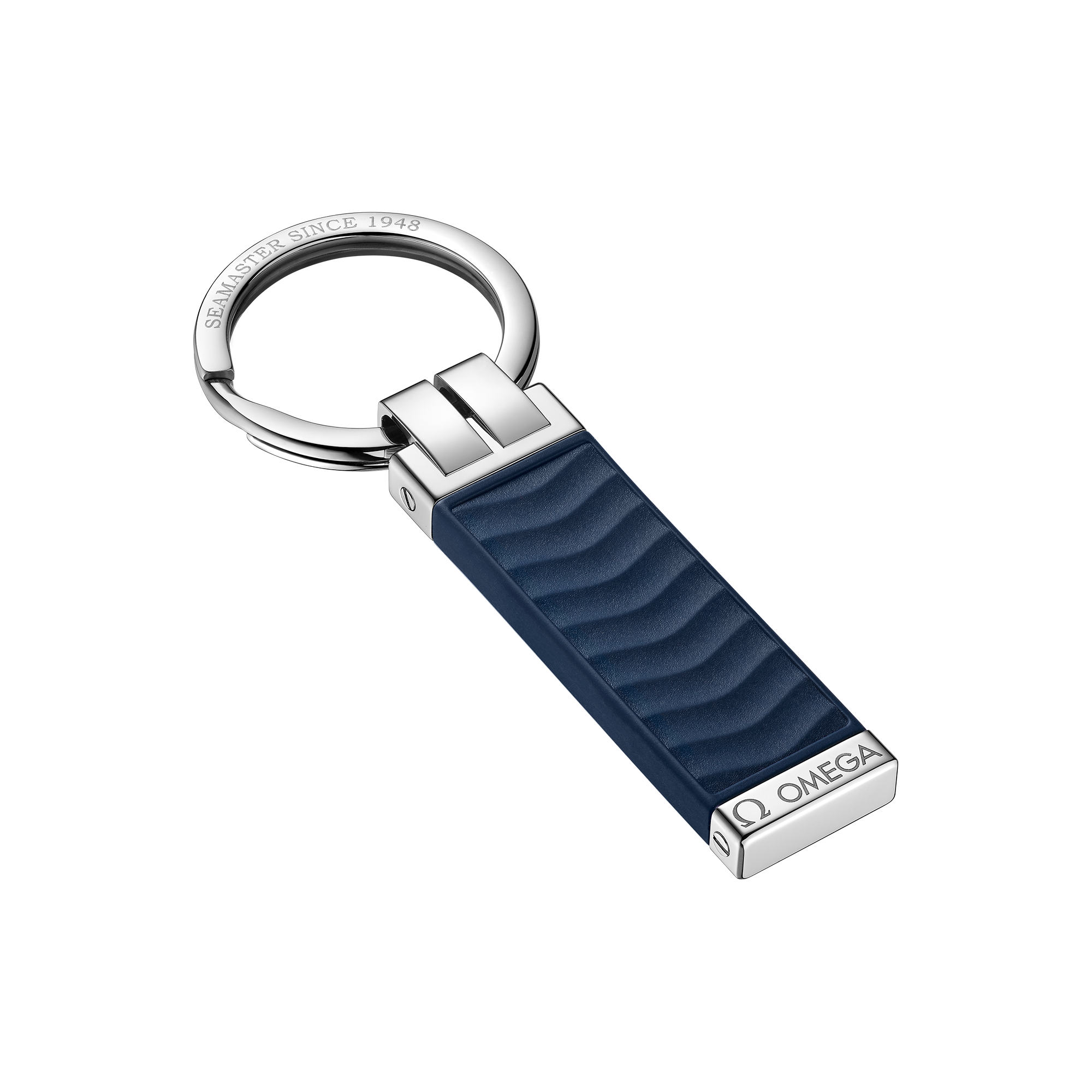 Omega Aqua Key holder, Rubber, Stainless steel - KA05ST0000705
