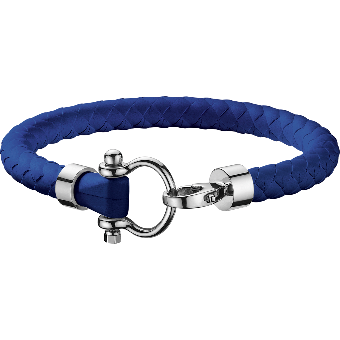 Omega Aqua Sailing Bracelet, Rubber, Stainless steel - B34STA0509502