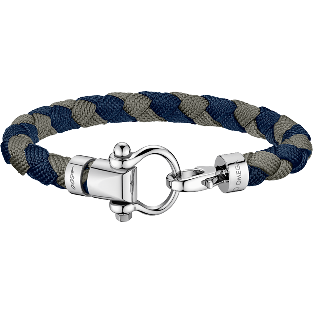 Omega Aqua Sailing Bracelet, Multicolour nylon braided, Stainless steel - BA02CW0000303