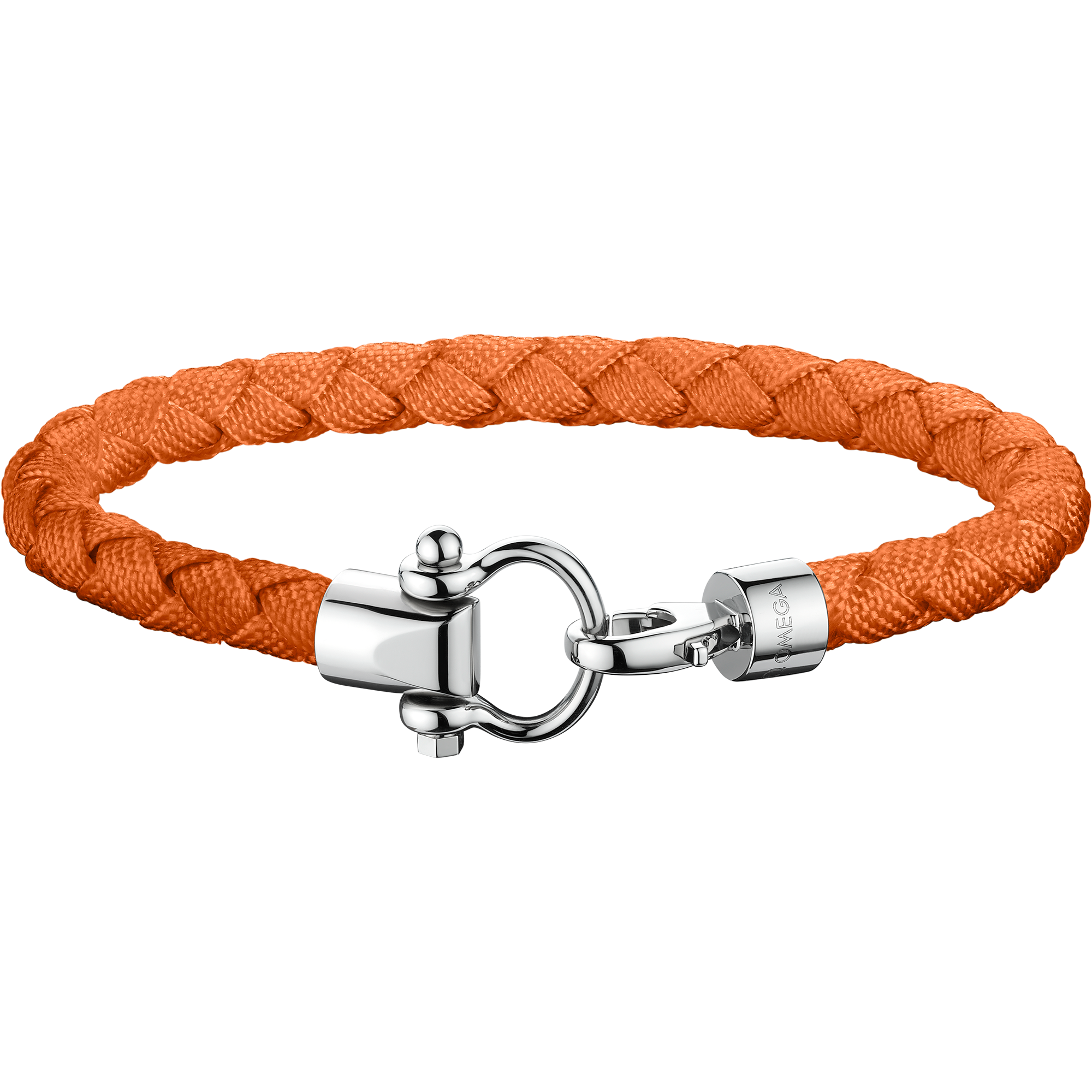 Omega Aqua Sailing Bracelet, Saffron braided nylon, Stainless steel - BA05CW00002R2