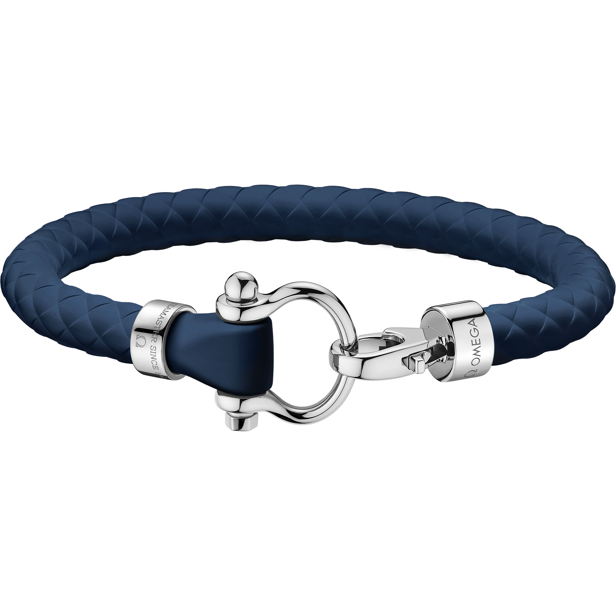 Omega Aqua Sailing Bracelet, Rubber, Stainless steel - BA05ST0001303