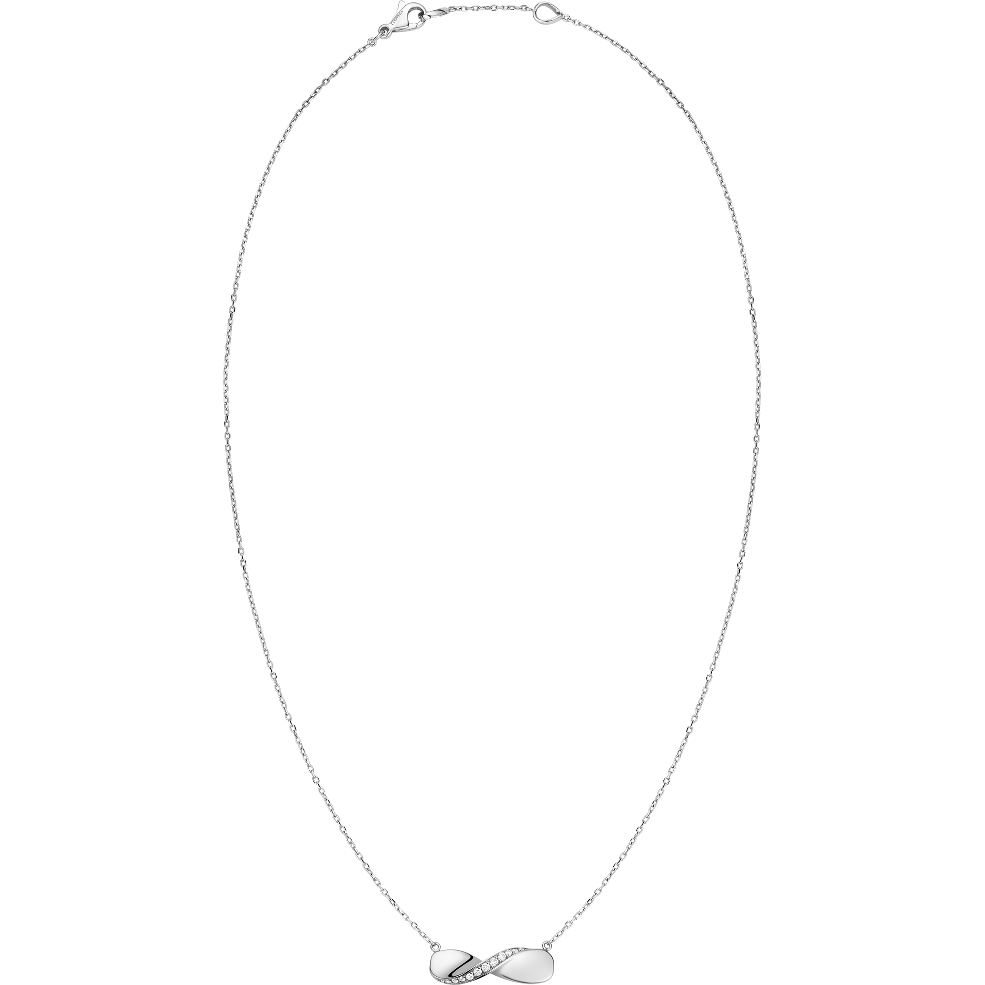 Aqua Swing Colar, Ouro branco de 18K, Diamantes - N605BC0100105