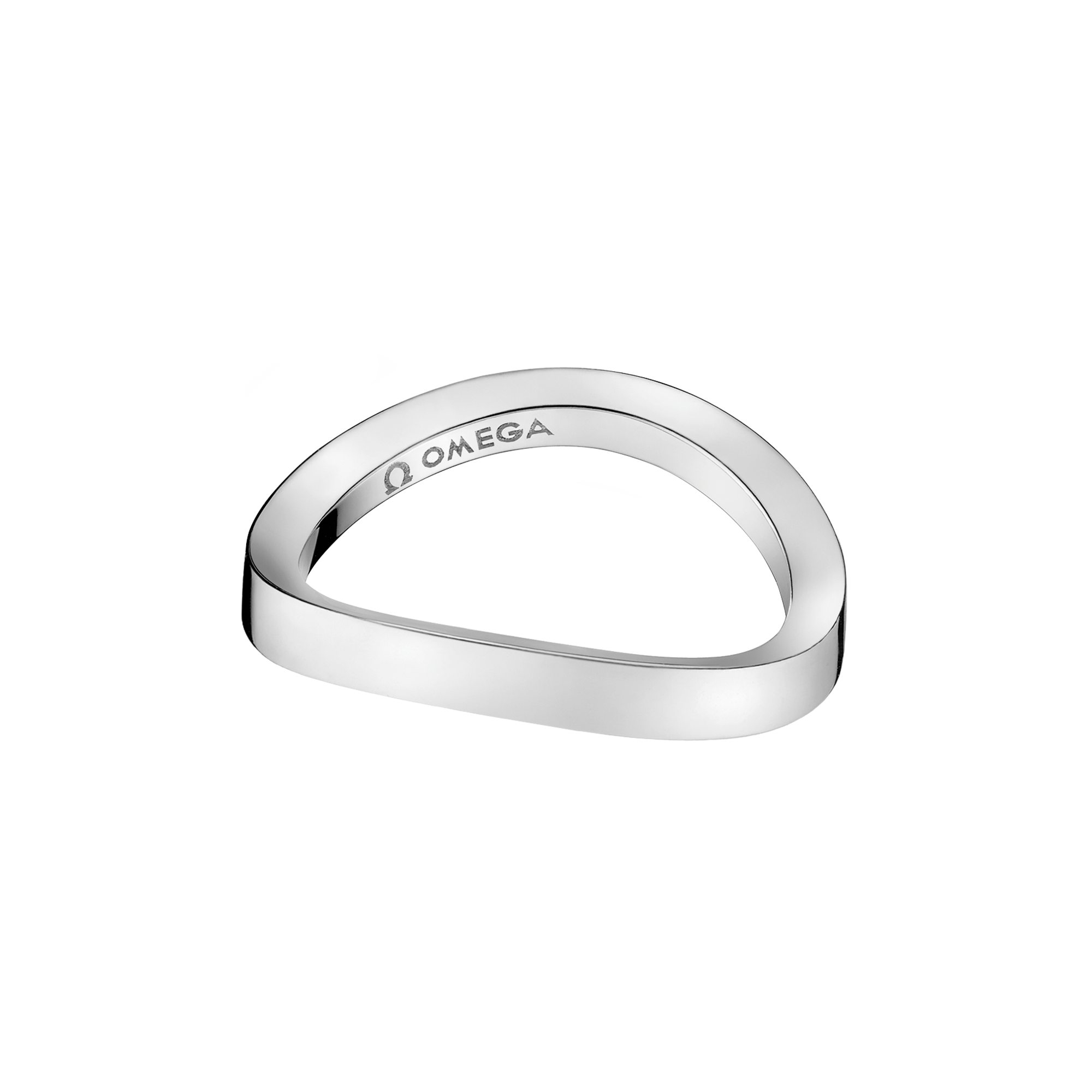 Aqua Swing Ring, 18 K Weißgold - R42BCA05001XX